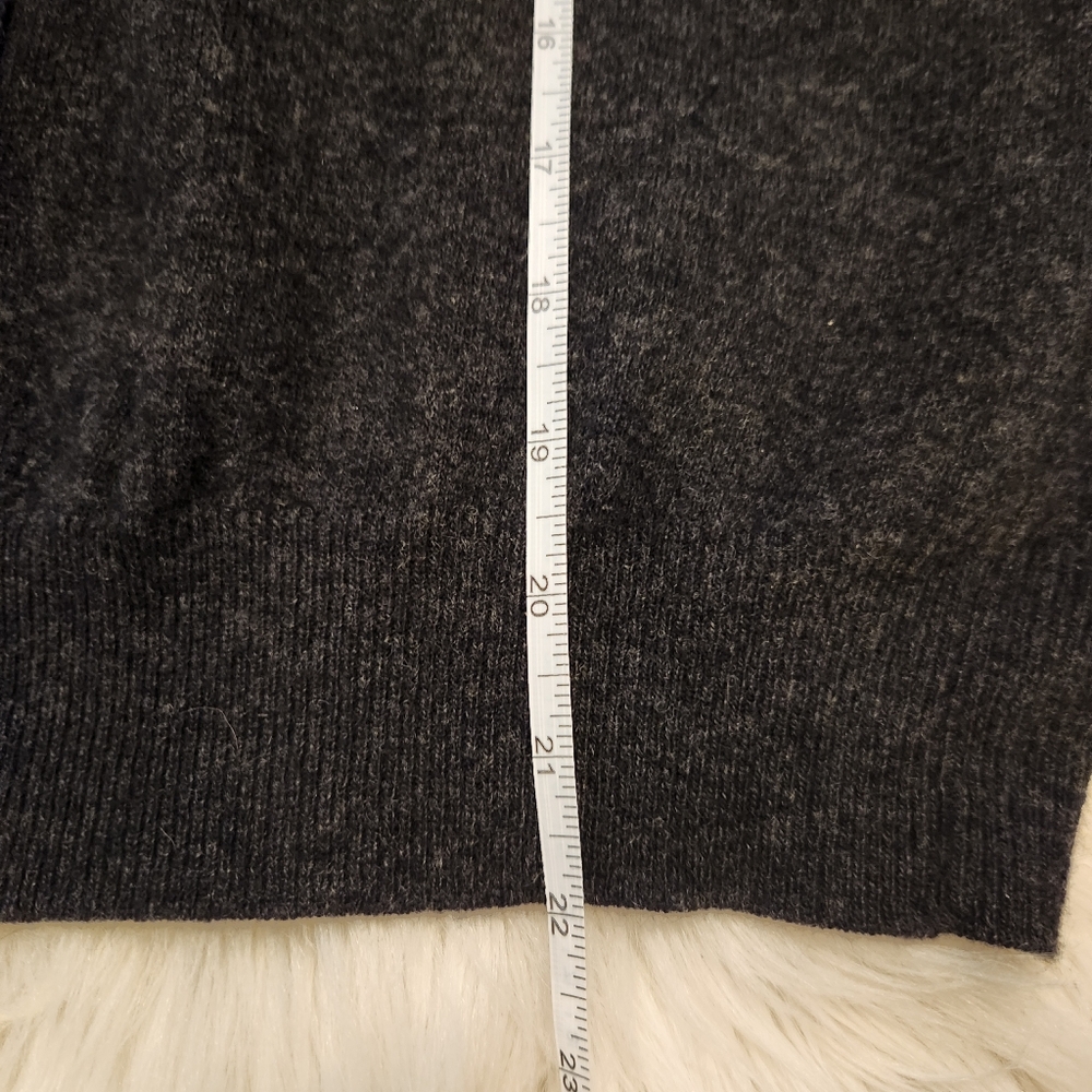 Vintage charcoal gray cardigan - Picture 5 of 7